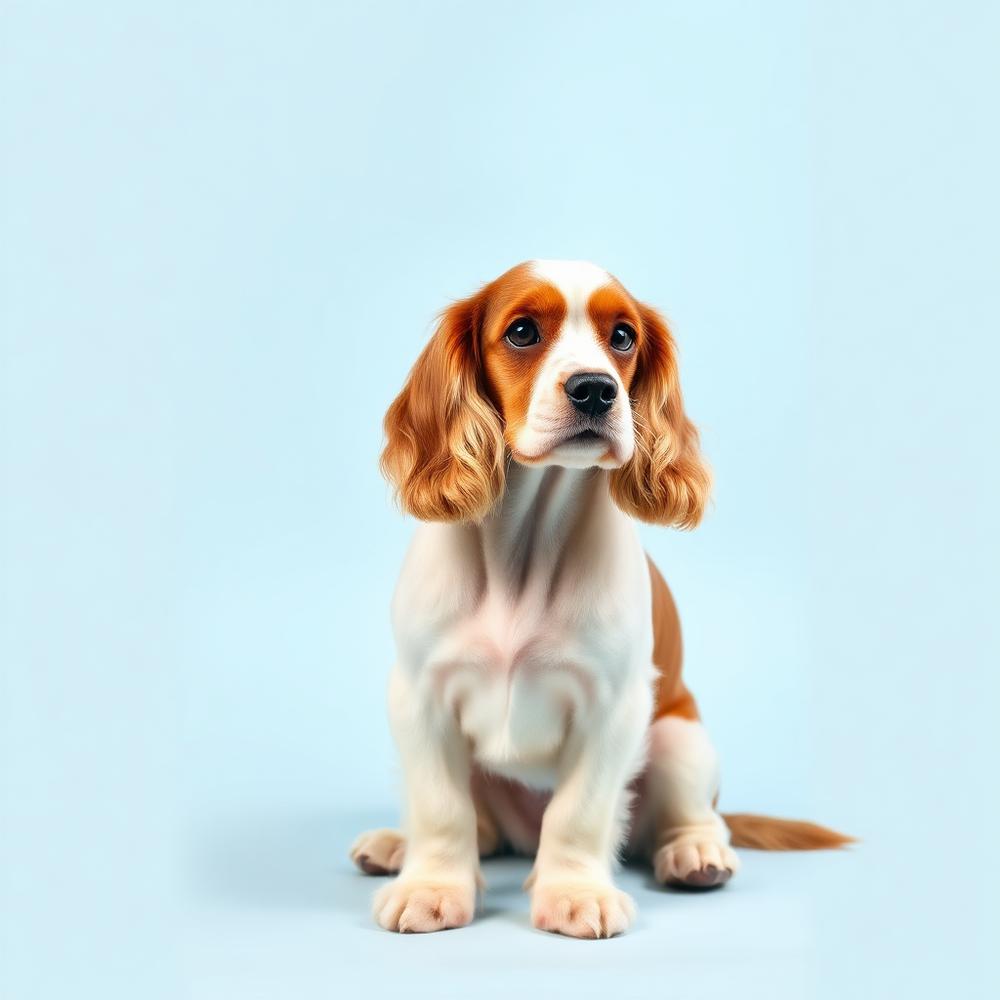 Spaniel de-matting & style after grooming at Christina's Doggie Spa